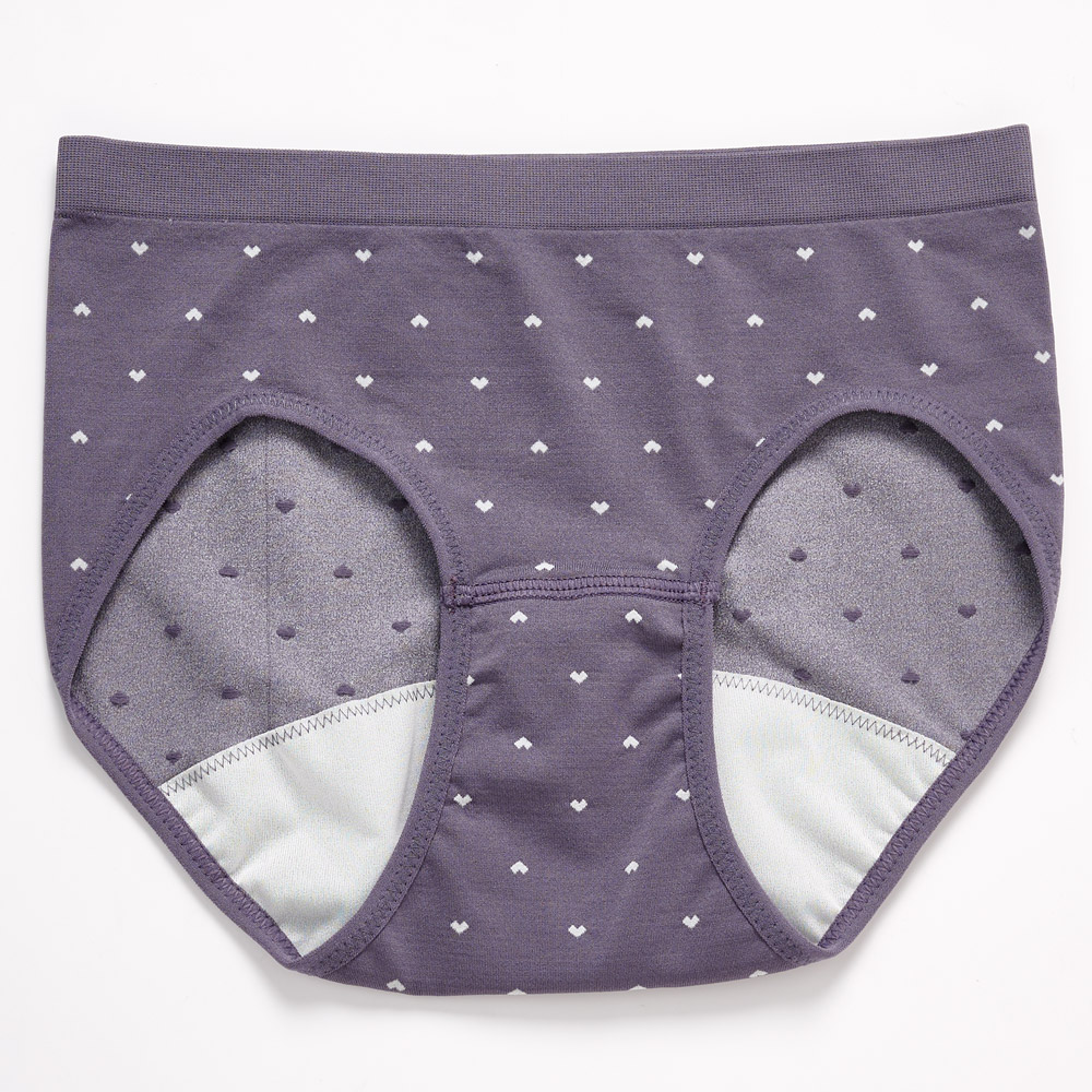 華歌爾-竹炭纖維 M-LL中腰高裾三角褲(紫) 促進血液循環-NS5126U4 歷史價格詳細信息