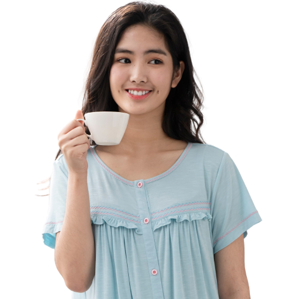 【華歌爾睡衣】環保綠纖維 M-L短袖睡衣褲(灰)居家休閒-LWB59901AK 歷史價格詳細信息