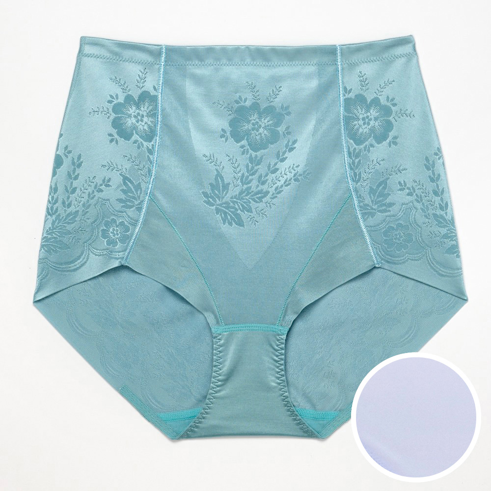 華歌爾-BABY HIP 64-82標準腰短管修飾褲(澗水藍) 壓腹提臀-無縫無痕不露痕跡-NE1366CD 歷史價格詳細信息