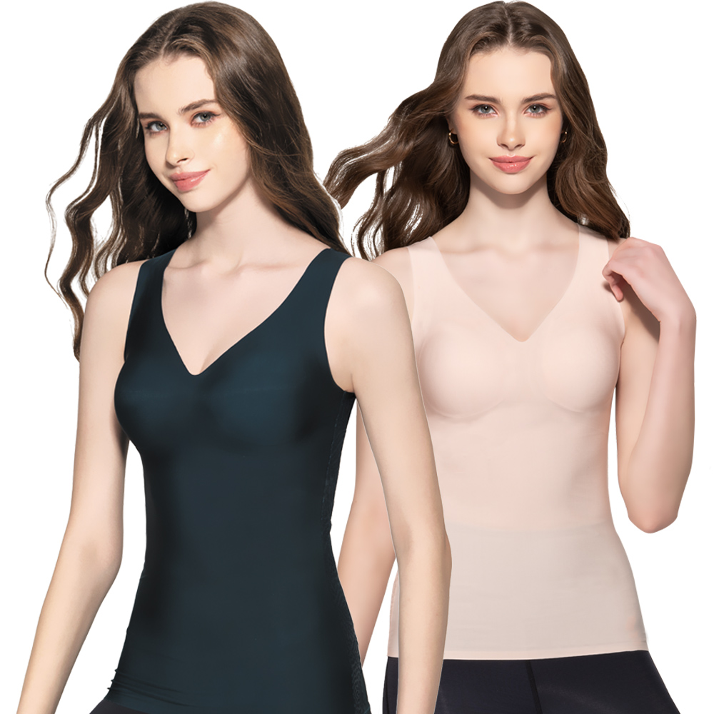 【思薇爾】Love myself系列M-XL無鋼圈V領小蓋袖無痕長背心(柔膚色) 歷史價格詳細信息
