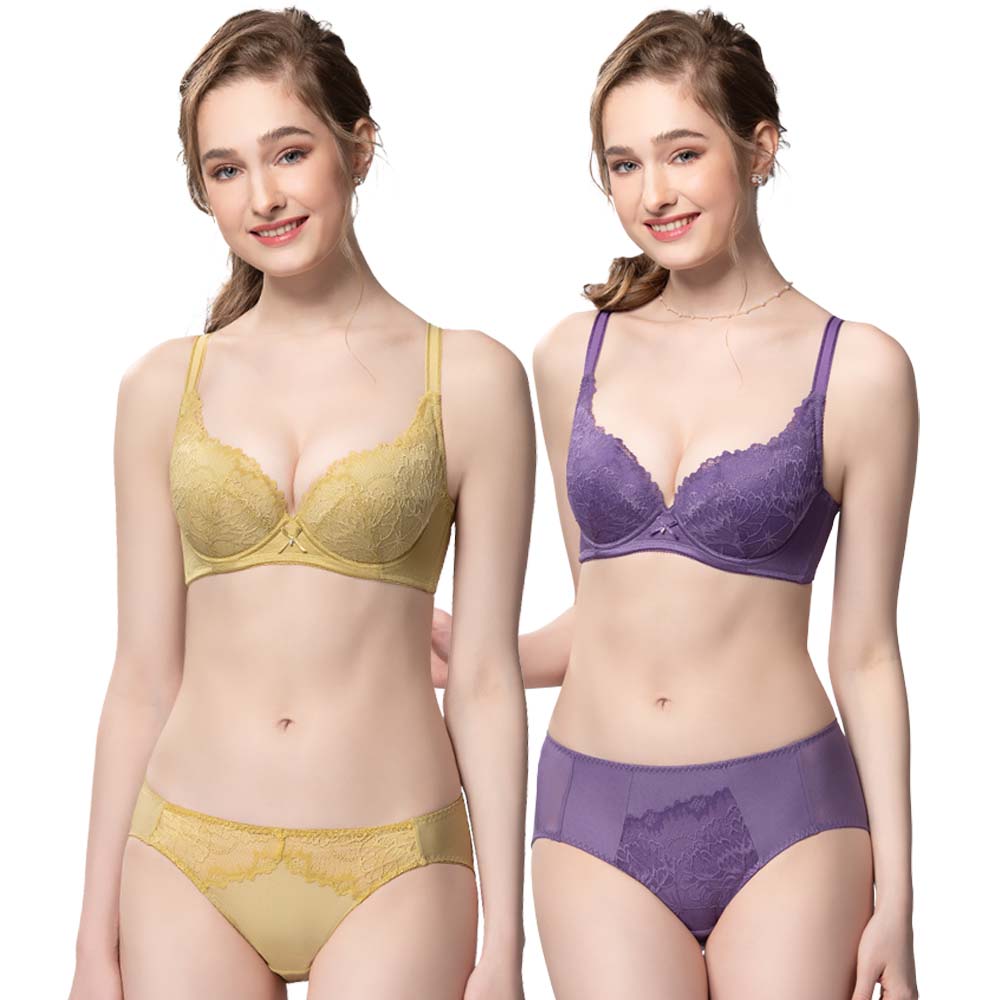 【思薇爾】花思系列B-E罩蕾絲包覆女內衣(月荷紫) 歷史價格詳細信息