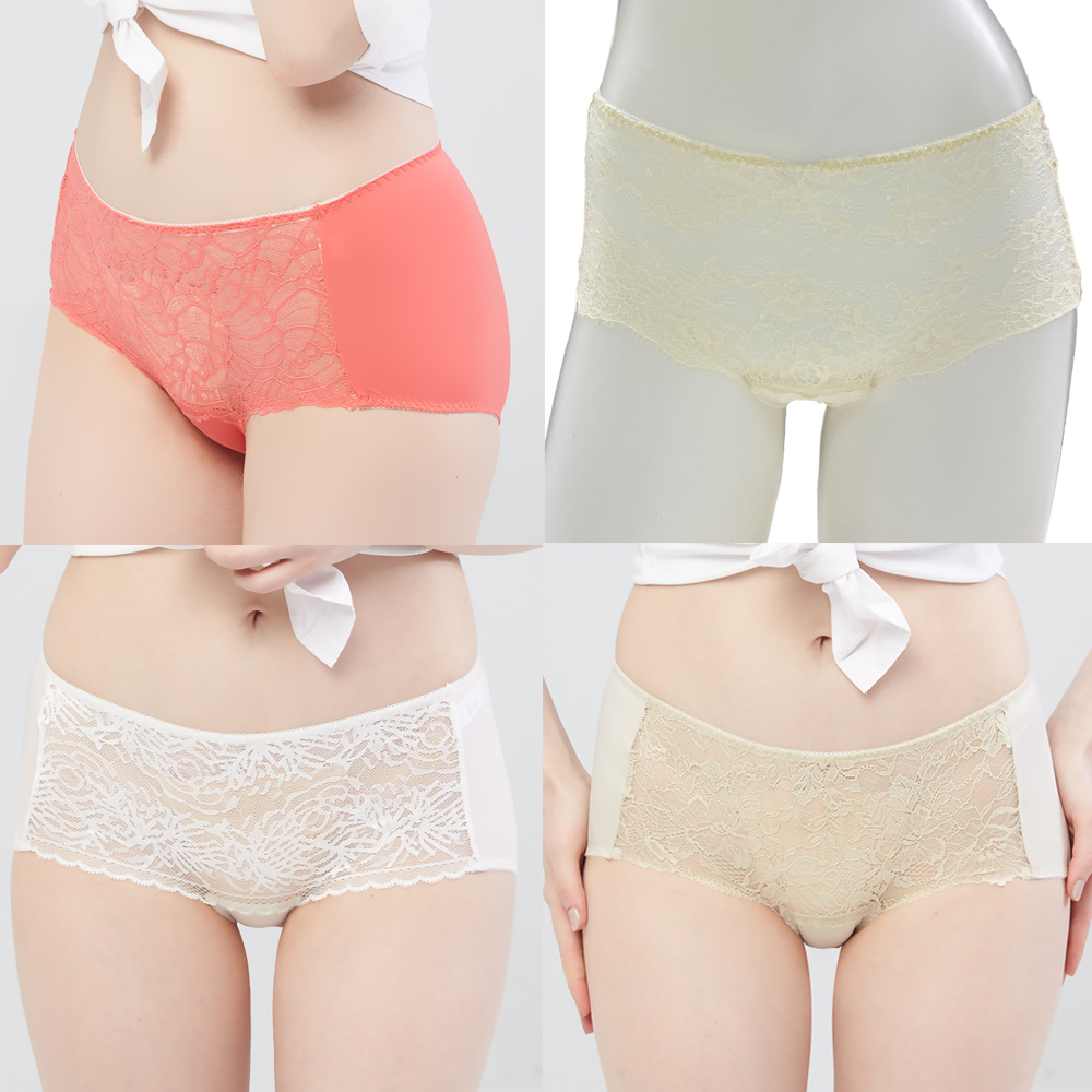 【思薇爾】Panty小褲系列M-XL蕾絲中低腰平口女內褲(黑色) 歷史價格詳細信息