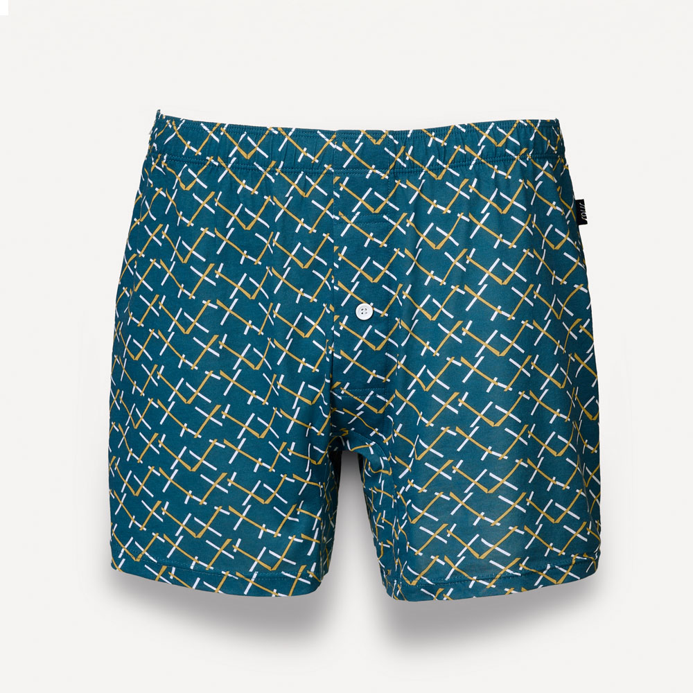 【Swear 思薇爾】SOLIS 流星雨系列M-XXL寬鬆印花四角男內褲(卡宴紅) 歷史價格詳細信息