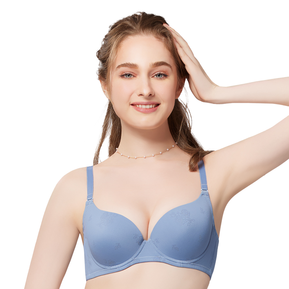 SWEAR 思薇爾 無痕美人系列 B-D罩 素面 無痕 無鋼圈 模杯 包覆 女內衣 (夜幕藍) 歷史價格詳細信息