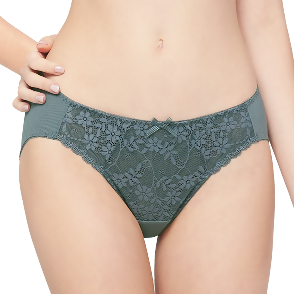 SWEAR 思薇爾 輕醇BRA系列 M-XXL 涼感 蕾絲 中腰 三角 女內褲 (鑄鐵灰) 歷史價格詳細信息