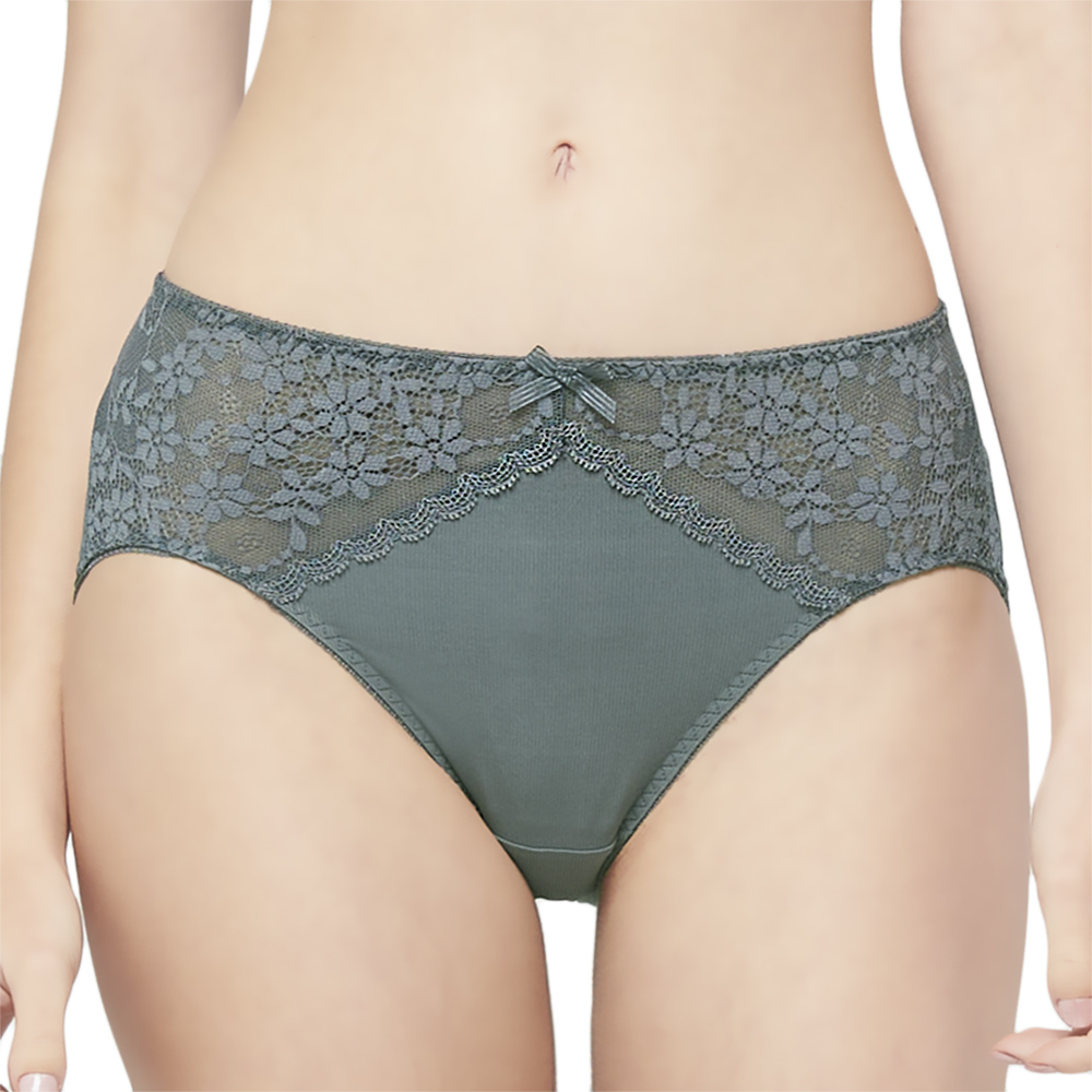 SWEAR 思薇爾 輕醇BRA系列 M-XXL 涼感 蕾絲 中腰 三角 女內褲 (鑄鐵灰) 歷史價格詳細信息