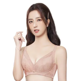 【思薇爾】柔塑曲線系列B-F罩無鋼圈調整型蕾絲集中包覆塑身女內衣(澄粉色) 歷史價格詳細信息