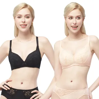 SWEAR 思薇爾 花菲系列 B-E罩 無鋼圈 蕾絲 包覆 女內衣(淡杏色) 歷史價格詳細信息