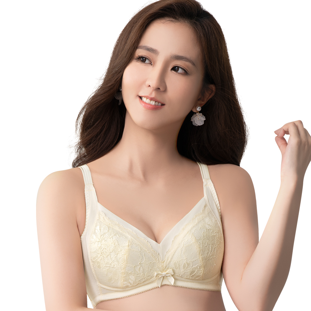 【思薇爾】冰雪女王系列B-F罩無鋼圈蕾絲包覆內衣(清透黃) 歷史價格詳細信息