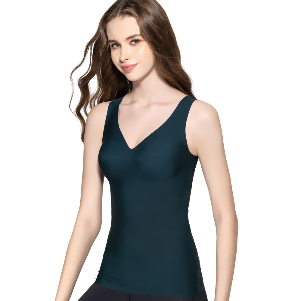 【思薇爾】Love myself系列M-XL無鋼圈V領小蓋袖無痕長背心(柔膚色) 歷史價格詳細信息