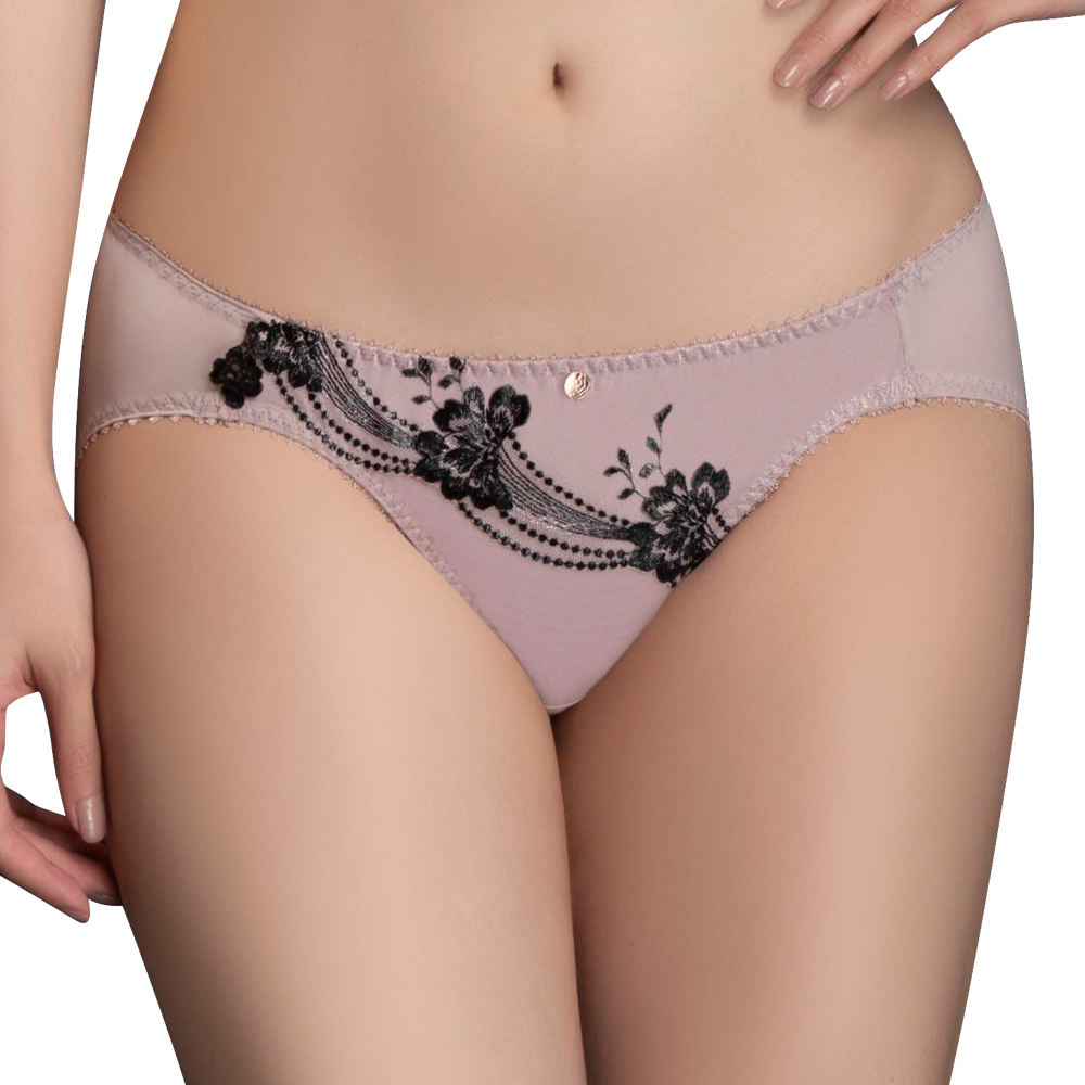 【思薇爾】山茶花神系列M-XL蕾絲刺繡低腰三角內褲(星燦藍) 歷史價格詳細信息