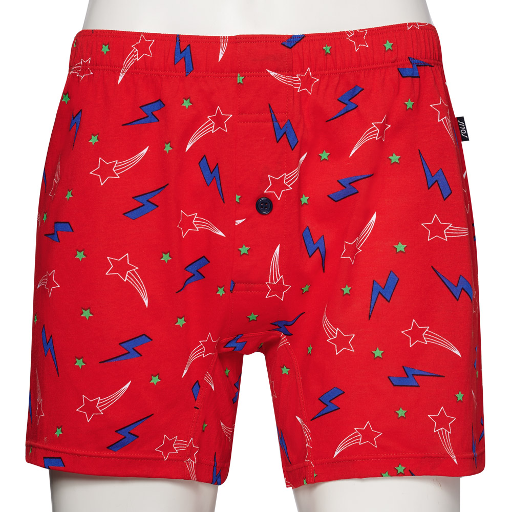 SOLIS 流星雨 系列 M-XXL 寬鬆 印花 四角 男內褲 (黑色) 歷史價格詳細信息