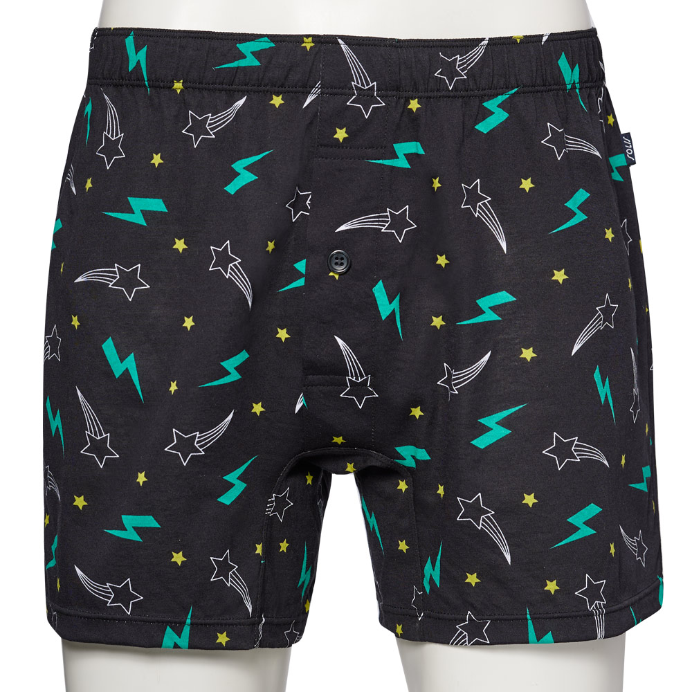 SOLIS 流星雨 系列 M-XXL 寬鬆 印花 四角 男內褲 (黑色) 歷史價格詳細信息