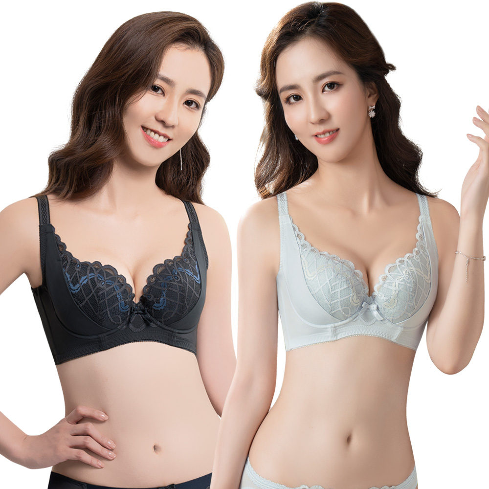 【思薇爾】美波曲線系列B-H罩蕾絲包覆背心型塑身內衣(墨綠灰) 歷史價格詳細信息