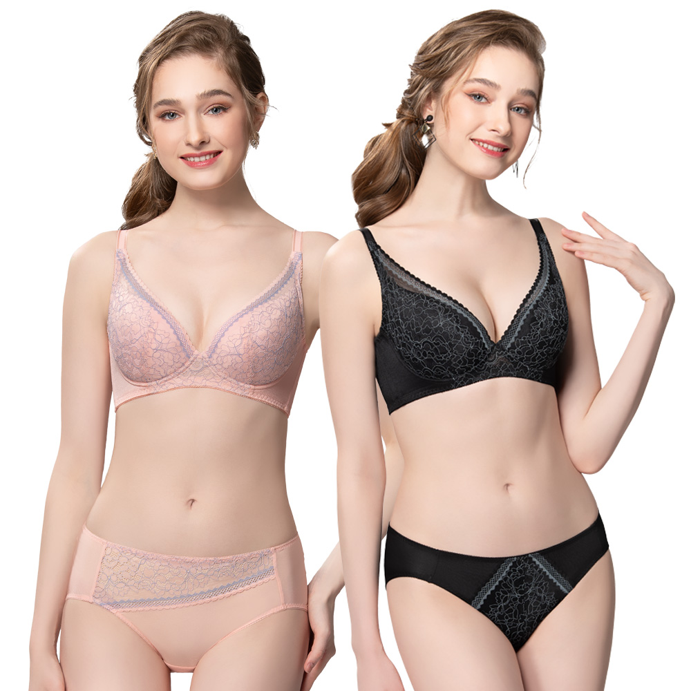 【思薇爾】羅芙娜系列B-E罩蕾絲集中包覆女內衣(黑色) 歷史價格詳細信息