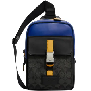 【COACH】COACH 黑字LOGO胸前口袋設計拉鍊純棉短袖T恤(白x黑) 歷史價格詳細信息