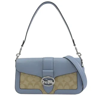 【COACH】專櫃款 金屬 C字標誌素面荔枝紋防刮皮革卡片證件夾 有D型扣環(黑色) 歷史價格詳細信息