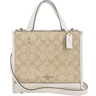 COACH DEMPSEY TOTE 22 小兔子馬車LOGO防刮托特兩用包 歷史價格詳細信息