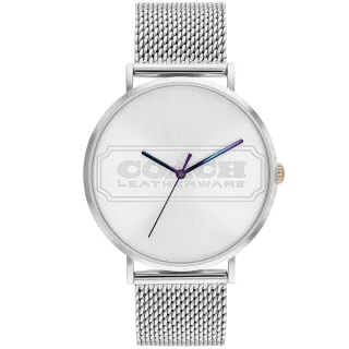 【COACH】官方授權經銷商 經典C字LOGO陶瓷腕錶-32mm/粉(14503806) 歷史價格詳細信息