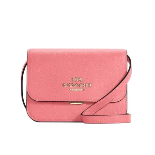 COACH C5620 KLEO 經典絨面拼接皮革兩用斜背/手拿包.咖 歷史價格詳細信息