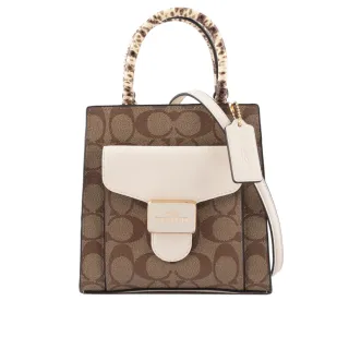 二手 COACH 卡其色 手提包 底部使用痕跡 現貨【C210921】 歷史價格詳細信息