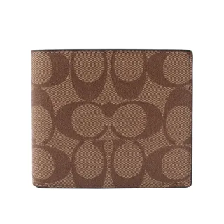 COACH淺褐防刮皮革L型拉鍊萬用手拿包 歷史價格詳細信息