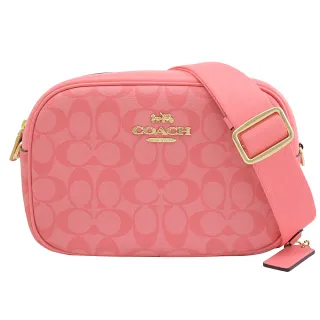 【COACH】經典C LOGO拼接手拿包斜背包馬鞍包(深咖) 歷史價格詳細信息