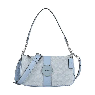 COACH LONNIE 莓果粉色緹花織布直立式翻蓋斜背包(小) 歷史價格詳細信息