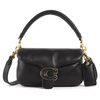 【COACH】TABBY 20 經典滿版C LOGO PVC拼接皮革金屬C字肩背/斜背兩用酒神包(-卡其/棕色) 歷史價格詳細信息