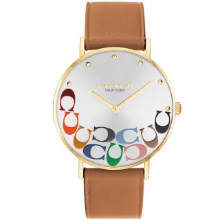 【COACH】官方授權經銷商 經典C字LOGO陶瓷腕錶-32mm/粉(14503806) 歷史價格詳細信息