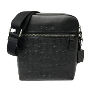 COACH 男款 浮雕LOGO前夾層拉鍊長夾-咖啡色 歷史價格詳細信息