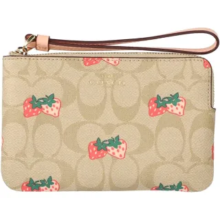 COACH 馬車緹花對開拉鍊短夾(卡其棕) 歷史價格詳細信息