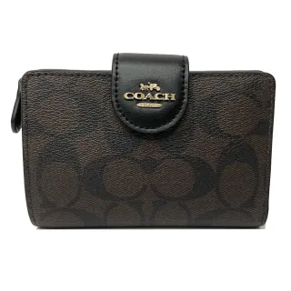 【COACH】新款C LOGO拉鍊零錢袋證件護照夾(迷彩) 歷史價格詳細信息
