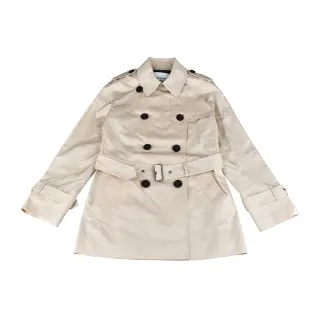 COACH 女款 雙C緹花LOGO釦頭牛皮窄版皮帶-米白 歷史價格詳細信息