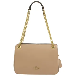 COACH裸粉紅邊全皮馬車方釦翻蓋三摺中夾 歷史價格詳細信息