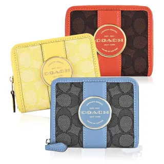 COACH LONNIE 莓果粉色緹花織布直立式翻蓋斜背包(小) 歷史價格詳細信息