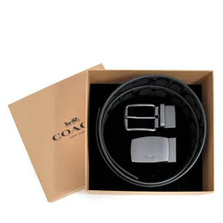 【COACH】寬版男士皮帶 腰帶 經典荖花大C LOGO 男生皮帶(Coach 91286 91283 91305 F55157) 歷史價格詳細信息