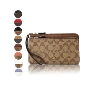 COACH 緹花LOGO防刮皮革名片/證件夾-深莓果紫 歷史價格詳細信息