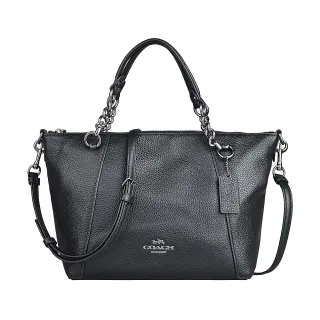 【COACH】COACH 黑字LOGO胸前口袋設計拉鍊純棉短袖T恤(白x黑) 歷史價格詳細信息