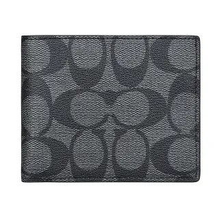 COACH C字LOGO酒紅色皮革ㄇ型拉鍊長夾(徽章款) 歷史價格詳細信息