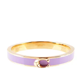 【COACH】C LOGO金色馬蹄扣環女款細皮帶(深咖) 歷史價格詳細信息