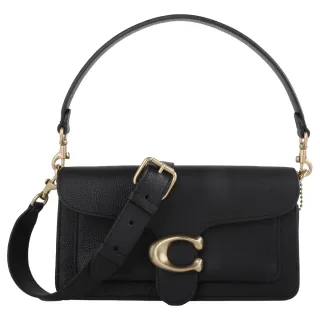 COACH 金屬針扣式咖黑色防刮滿版Logo皮帶(25mm) 歷史價格詳細信息