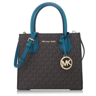 【Michael Kors】經典不敗款 Trisha 金字LOGO荔枝紋皮革三層側背包/斜背包(黑色) 歷史價格詳細信息