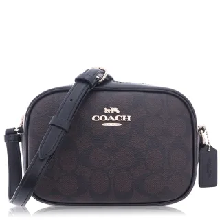 【COACH】深咖啡PVC經典LOGO手拿包 歷史價格詳細信息