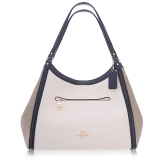 【COACH】撞色滿版C印花拼接皮帶飾信用卡零錢中夾(駝/深咖) 歷史價格詳細信息