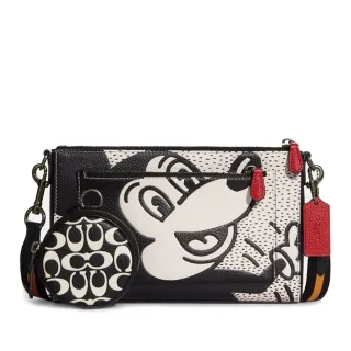 COACH 迪士尼聯名款X迪士尼公主仙杜瑞拉系列手拿包-藍色全新下標前請先告知 請勿直接下標 歷史價格詳細信息