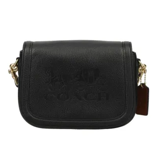 【COACH】馬車LOGO翻蓋彩虹皮革緹花PVC金屬鍊帶肩背/斜背兩用風琴包(任選) 歷史價格詳細信息
