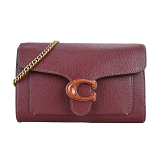 【COACH】TABBY 20 經典滿版C LOGO PVC拼接皮革金屬C字肩背/斜背兩用酒神包(-卡其/棕色) 歷史價格詳細信息