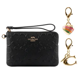 COACH 浮雕壓印logo皮革小方包(米白) 歷史價格詳細信息