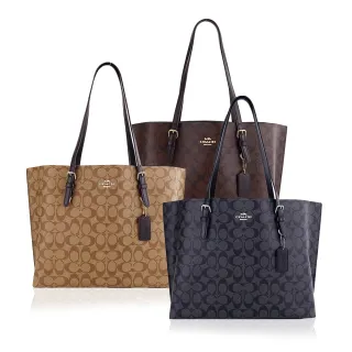 COACH MILLIE 轉釦牛皮拼接PVC肩/斜背兩用包(卡其木紅) 歷史價格詳細信息